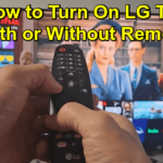Turn on LG TV
